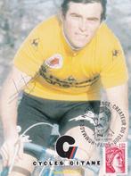 Wielrennen BERNARD HINAULT 1979 ECHTE handtekening Postzegel, Verzenden, Zo goed als nieuw, Overige sporten, Spelerskaart