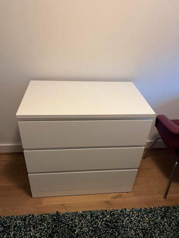 IKEA Malm ladekast met 3 lades - afbeelding 4