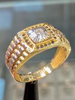 14k Gouden Ring Heren, Sieraden, Tassen en Uiterlijk, 20 of groter, Heer, Nieuw, Ophalen of Verzenden