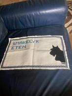 Placemat Schotse Terriër, geborduurd, Hobby en Vrije tijd, Borduren en Borduurmachines, Verzenden, Zo goed als nieuw