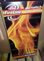 Berkley Fireline Forex Cardboard Display, Ophalen, Nieuw, Overige typen