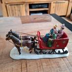 Kerstslee met 2 paarden - Decoratie, Ophalen