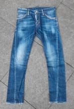 Zgan jeansbroek van Dsquared2 'Sexy twist jean' maat 44, Dsquared2, Blauw, W32 (confectie 46) of kleiner, Ophalen of Verzenden