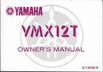 Yamaha VMX12 T manual handleiding notice (7079z), Verzenden, Yamaha