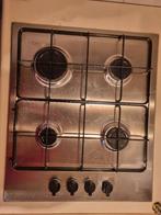 Kookplaat inbouw  gas., Witgoed en Apparatuur, Kookplaten, Ophalen, Gebruikt, 4 kookzones, Energieklasse A of zuiniger