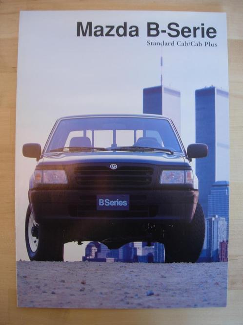 Mazda B-Serie Brochure 1997 – Pick-Up Pickup, Boeken, Auto's | Folders en Tijdschriften, Zo goed als nieuw, Mazda, Ophalen