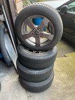 5x112 velgen met winterbanden 205/60/16, Ophalen, Aelbrechtskade, Rotterdam, 16 inch