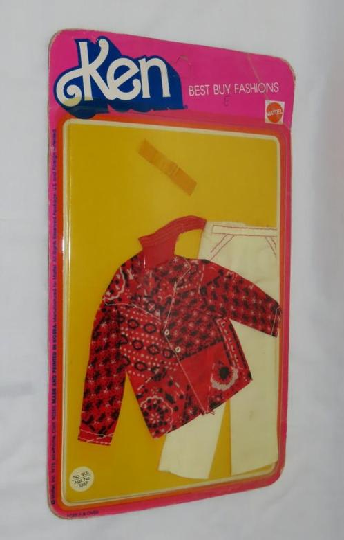 Vintage Barbie Ken Best Buy Fashions 9131  Mattel 1975, Verzamelen, Poppen, Zo goed als nieuw, Kleertjes, Verzenden