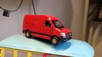 Welly Mercedes-Benz Sprinter MKII 2014 - 2019 l2H3 red new, Ophalen of Verzenden, Zo goed als nieuw, Auto