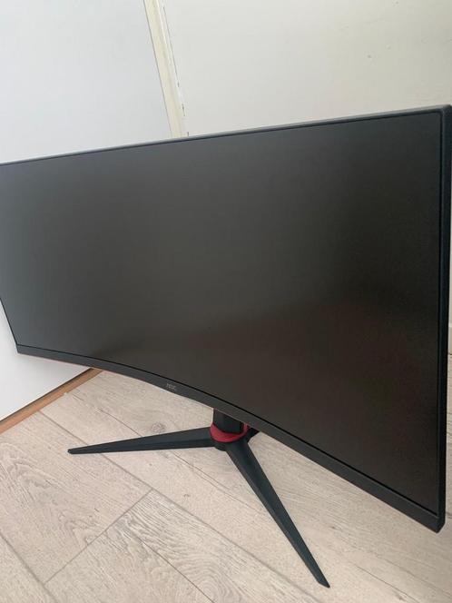 AOC QHD Curved Ultrawide Gaming Monitor - 144hz - 34 inch, Computers en Software, Monitoren, Zo goed als nieuw, 101 t/m 150 Hz