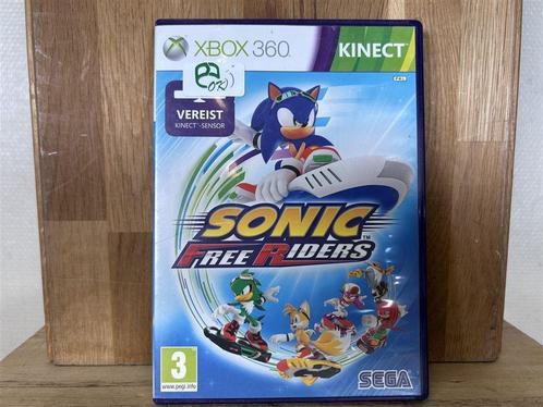 A1287. Sonic Free Riders voor Xbox 360 Kinect, Spelcomputers en Games, Games | Xbox 360, Zo goed als nieuw, Vanaf 3 jaar, Ophalen of Verzenden