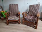 Twee identieke rookstoelen, Ophalen of Verzenden, Gebruikt, Twee