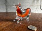 Handgeblazen glazen koe/stier – Murano stijl, Antiek en Kunst, Antiek | Glas en Kristal, Ophalen of Verzenden