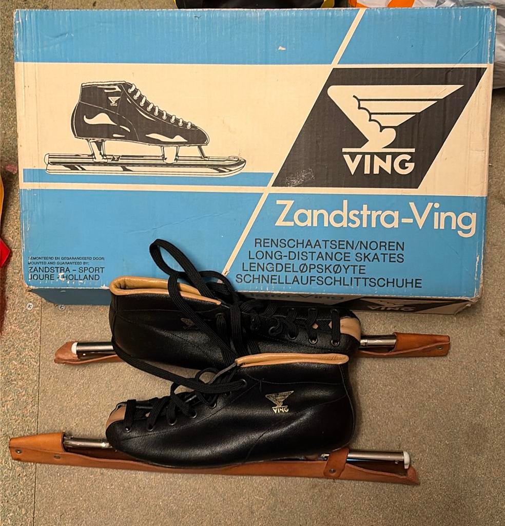 Zandstra -Ving renschaatsen/noren maat 40, Ophalen of Verzenden, Zo goed als nieuw, Noren, Zandstra
