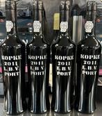 4 x KOPKE LBV 2011, PORT, PORTUGAL 500 mL, Ophalen of Verzenden, Zo goed als nieuw, Vol, Overige gebieden
