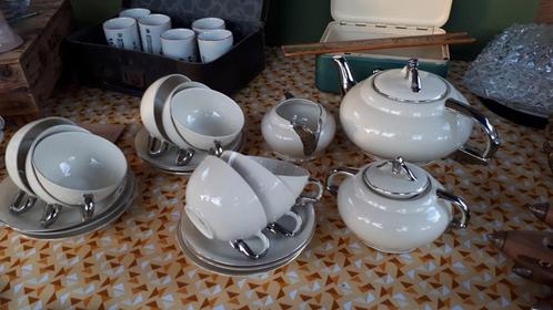 Thee servies Art deco, Antiek en Kunst, Antiek | Servies compleet, Ophalen