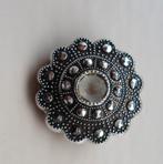 Sjaalclip. Zeeuws knopje. Zilverkleurig., Ophalen of Verzenden, Zo goed als nieuw, Zilver, Overige materialen