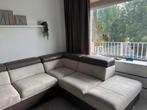 5 seater Hoekbank- Beige color. Used for 5 years, Huis en Inrichting, Ophalen, Overige materialen, Gebruikt, Minder dan 75 cm