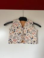 Wit bloemengilet met meerkleurige opdruk, maat 62 van Hema, Overige typen, Meisje, Ophalen of Verzenden, Zo goed als nieuw