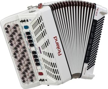 Roland FR-3sb White V-Accordion occasion beschikbaar voor biedingen
