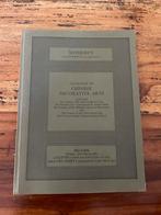 Sotheby’s Catalogue of Chinese Decorative Arts, Antiek en Kunst, Ophalen of Verzenden