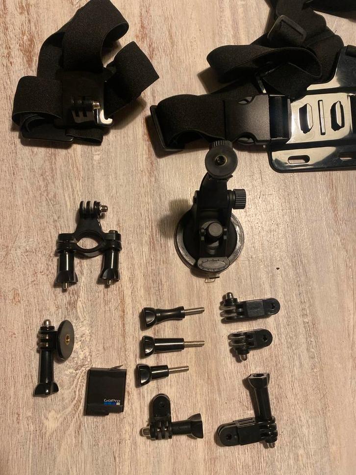 GoPro Accessoires Set + orginele batterij, Audio, Tv en Foto, Actiecamera's, Nieuw, GoPro, Ophalen of Verzenden