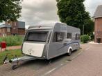 Burstner Averso 465TS caravan grijs, Caravans en Kamperen, Caravans, Standaardzit, Particulier, Bürstner, 4 tot 5 meter