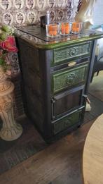 Pelletkachel, groen, merk Virginia, Huis en Inrichting, Ophalen, Zo goed als nieuw, Overige brandstoffen, Pelletkachel