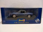 Porsche 914 Targa Volkswagen Revell metal 1:18 KRD, Ophalen of Verzenden, Zo goed als nieuw, Auto, Revell