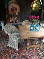 Houten Vierkante Tafel - 115x123cm, Ophalen, Gebruikt, 100 tot 150 cm, Vierkant