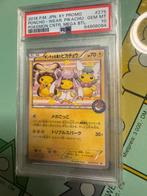 #Gestolen# Pikachu poncho #275 psa 10, Ophalen of Verzenden, Zo goed als nieuw, Losse kaart