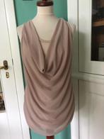 Als nieuwe Ambika top met watervalhals maat 36-38., Kleding | Dames, Tops, Beige, Ophalen of Verzenden, Zo goed als nieuw, Ambika
