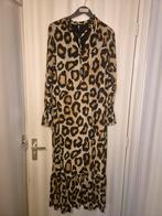 Panterjurk en wollige zwarte jurk en geruit colbert, Kleding | Dames, Ophalen, Zwart, Maat 42/44 (L), Gedragen