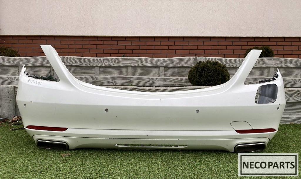 MERCEDES S KLASSE W222 HYBRID ACHTERBUMPER ALLES LEVERBAAR!!, Ophalen of Verzenden, Gebruikt, Mercedes-Benz, Spatbord