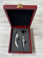 Luxe wijnopener-kelnersmes en flessenstop, Ophalen of Verzenden, Nieuw