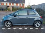Fiat 500 1.0 sport 70pk Hybrid 2022 Grijs, Auto's, Voorwielaandrijving, 40 €/maand, 4 stoelen, Leder en Stof