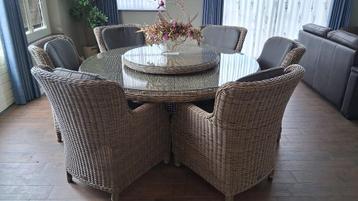 Z.g.a.n. 4 Seasons Outdoor Brighton tuinset incl Lazy Susan beschikbaar voor biedingen