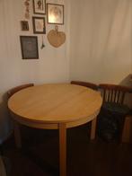 Bjursta eettafel rond/ovaal, Ophalen, Gebruikt, Eikenhout, IKEA