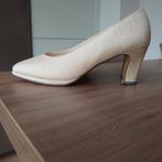 Zijden trouwschoenen, Kleding | Dames, Trouwkleding en Trouwaccessoires, Ophalen, Gedragen, Wit, Schoenen