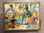 JigSaw houten puzzel mrs Rabbit, Antiek en Kunst, Ophalen of Verzenden