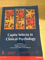 Capita selecta in Clinical Psychology, Ophalen of Verzenden, Zo goed als nieuw, WO