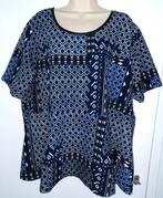 MS Mode top maat 3XL (52), Kleding | Dames, Grote Maten, Ophalen of Verzenden, Zo goed als nieuw, Blauw, Shirt of Top