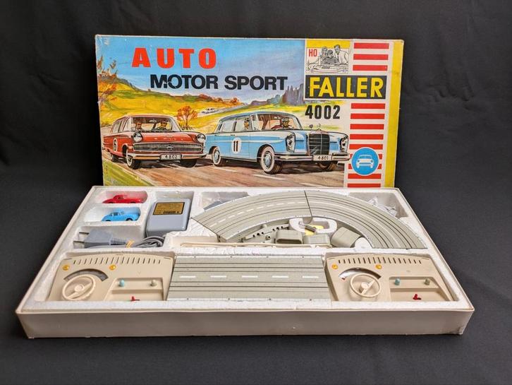 Faller AMS 4002 Autobaan - Compleet!, Hobby en Vrije tijd, Modelbouw | Auto's en Voertuigen, Ophalen of Verzenden