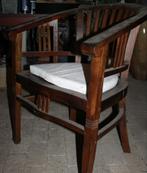 Vintage Houten Stoel, Huis en Inrichting, Ophalen, Gebruikt, Bruin, Eén