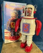 Bijzondere Astro-scout robot van Tin Tom Toy originele doos, Ophalen of Verzenden