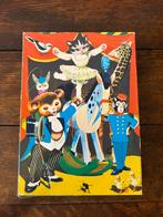 Vintage kinderpuzzel, 20 houten stukjes, Ophalen, Zo goed als nieuw