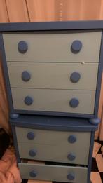 2 blauwe ikea kinderkasten, Huis en Inrichting, Kasten | Ladekasten, Gebruikt, 100 tot 150 cm, 100 tot 150 cm, Ophalen of Verzenden