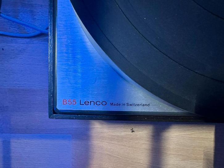 Lenco B55, Audio, Tv en Foto, Platenspelers, Gebruikt, Platenspeler, Overige merken, Ophalen of Verzenden