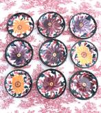 Petit fours bordjes Majolica Schramberg “Herfstbloemen”, Ophalen of Verzenden