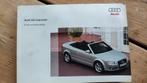 Audi A4 Cabriolet Instructieboekje - Origineel & Compleet, Auto diversen, Handleidingen en Instructieboekjes, Ophalen of Verzenden